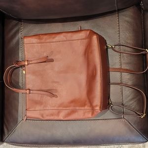 Fossil Camilla Convertible Backpack in Brown